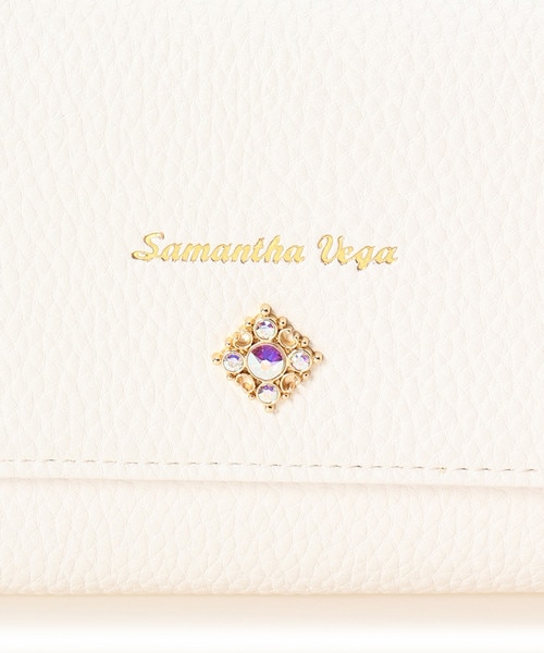 シンプルビジュー折財布|SAMANTHAVEGA(サマンサベガ)の通販｜アイルミネ