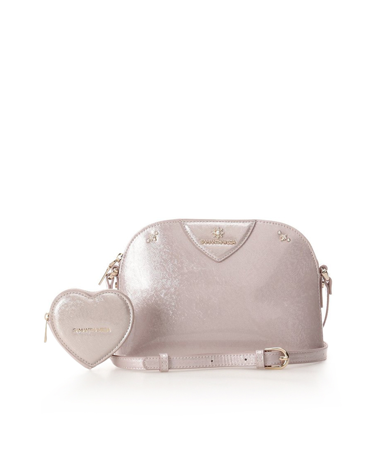 ハートポーチチャーム付ショルダーバッグ Samanthavega サマンサベガ の通販 アイルミネ