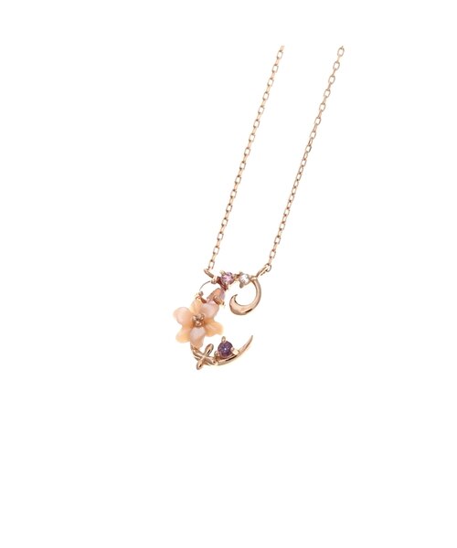 フラワーレターズイニシャルネックレス≪C≫|Samantha Jewelry ...