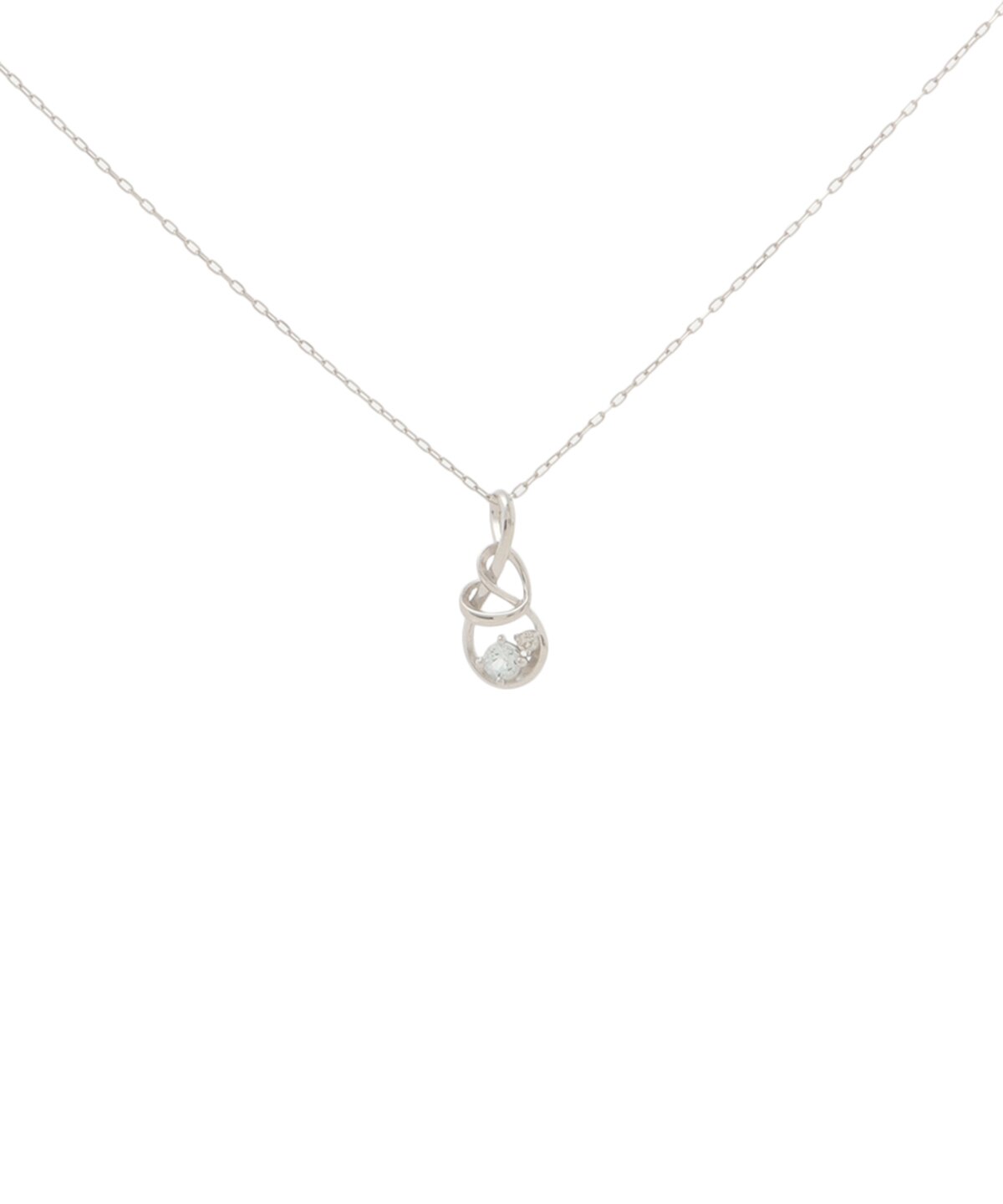 K10 WG Infinity Love Knot ネックレス|Samantha Jewelry(サマンサ