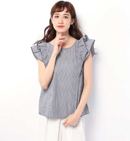 クレリックノースリブラウス