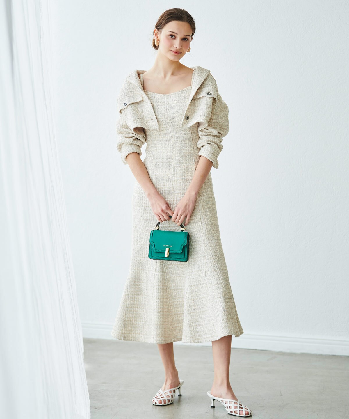 and couture タグ付き ジャケットアンサンブルワンピース