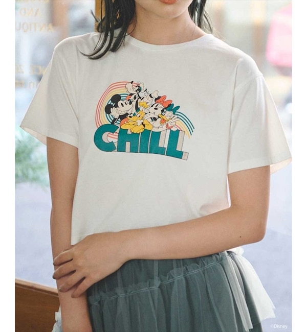 ディズニー Chillプリントtシャツ Redyazel レディアゼル の通販 アイルミネ