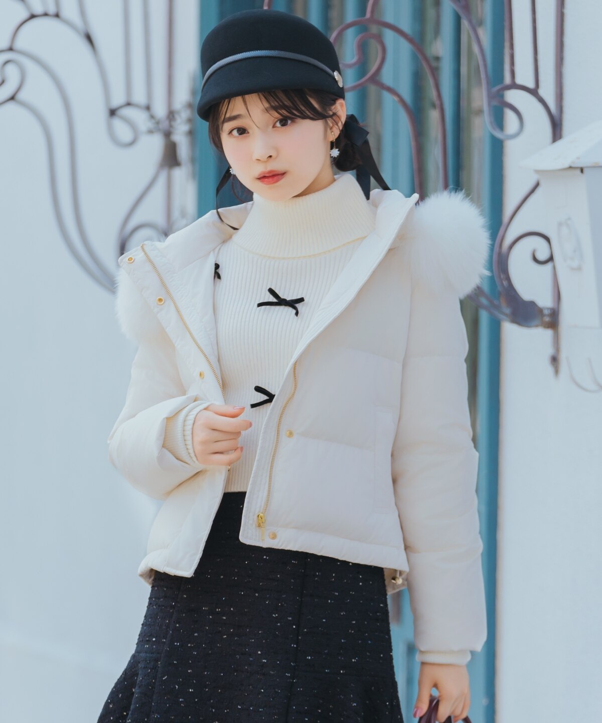 FOXファー付きショートダウン|WILLSELECTION(ウィルセレクション