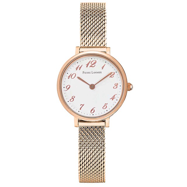ベルトカラーブラウン限定モデル　ピエールラニエ　腕時計