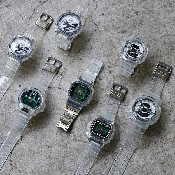 【G-SHOCK】「G-SHOCK 40th Anniversary Clear Remix」シリーズ GMA-S2140RX-7AJR クオーツ  ユニセックス