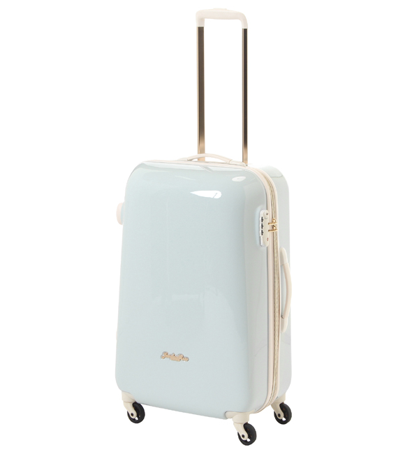 スーツケース 丸いシルエットがかわいい キャンディポケットｌ エキスパンド仕様 Jewelna Rose ジュエルナローズ の通販 アイルミネ