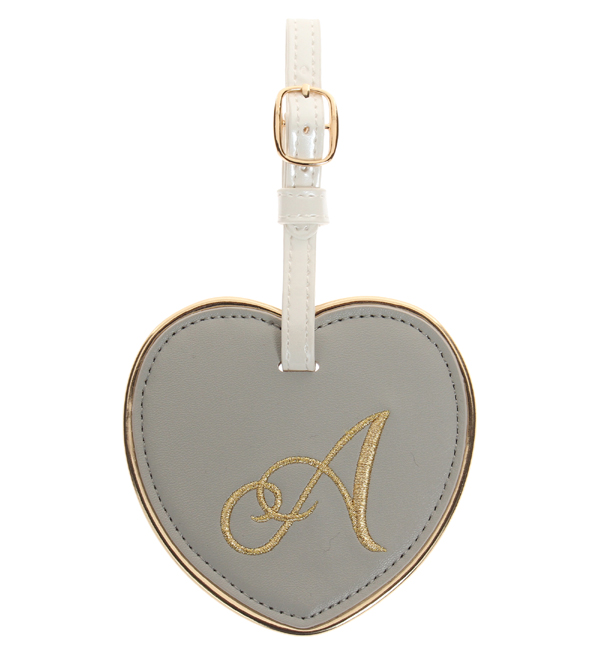 New イニシャルラゲージタグ グレーxゴールド Jewelna Rose ジュエルナローズ の通販 アイルミネ New イニシャルラゲージタグ グレーxゴールド Jewelna Rose ジュエルナローズ の通販 アイルミネ