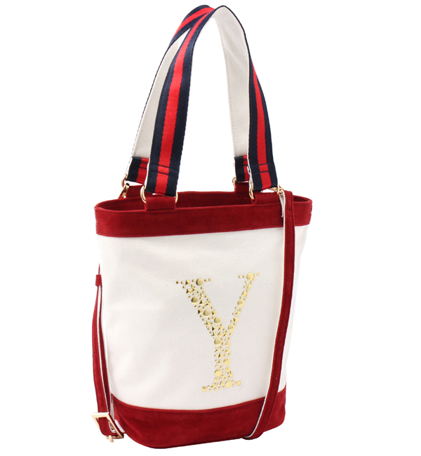 Jewelna Rose ジュエルナローズ ライン ショルダー付きイニシャルトートバッグ Jewelna Rose ジュエルナローズ の通販 アイルミネ