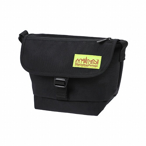 Nylon Messenger Bag Flap Zipper Pocket W.P.L.|Manhattan Portage