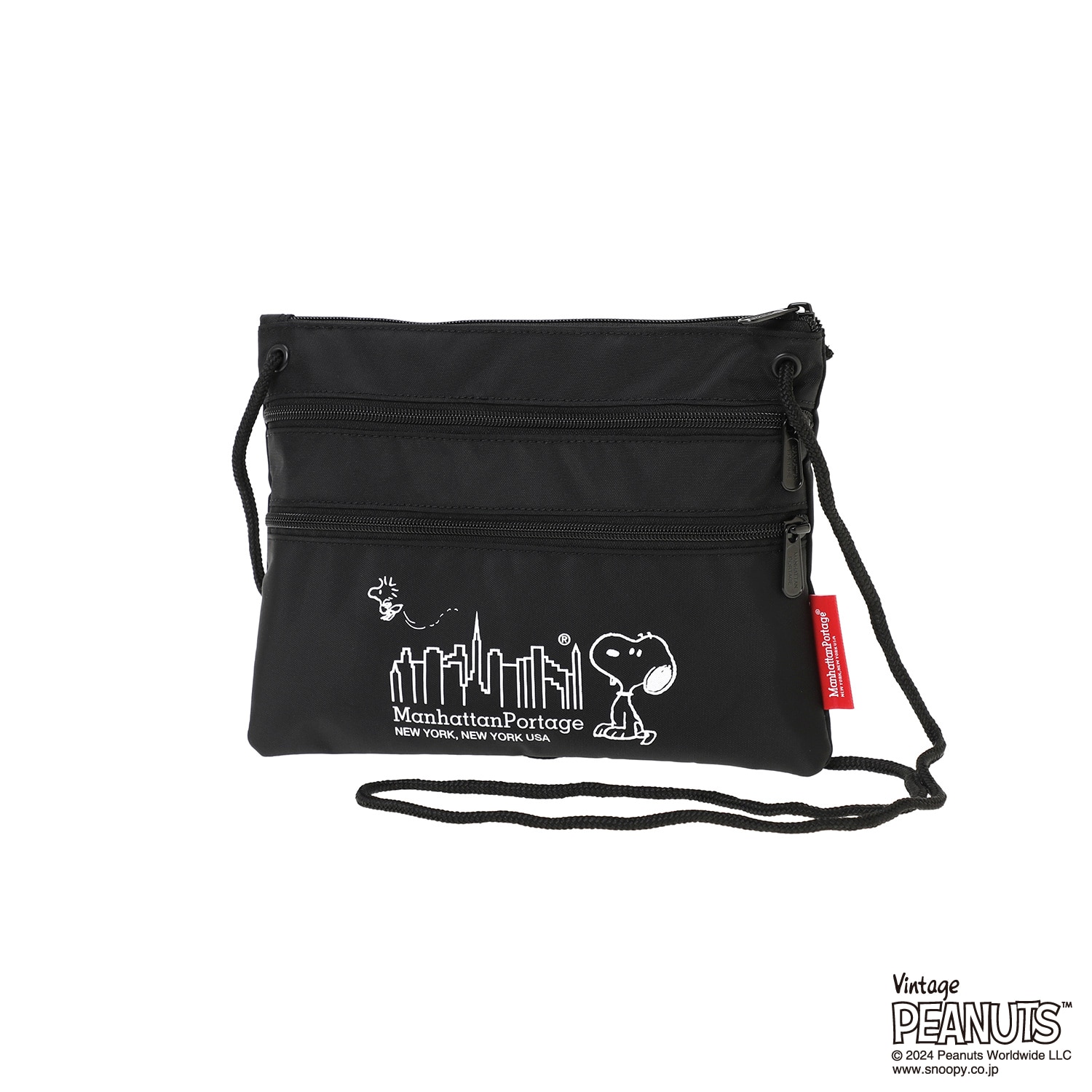 Triple Zipper Pouch(L) PEANUTS FW2024|Manhattan Portage(マンハッタンポーテージ )の通販｜アイルミネ