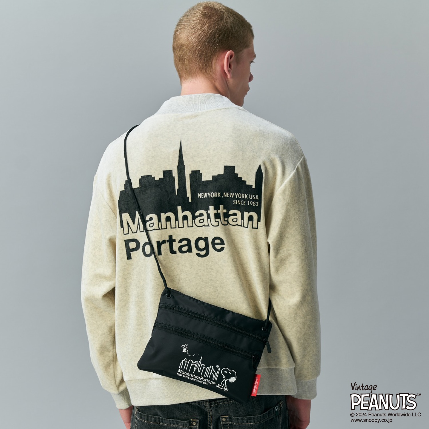 楽天市場】【2024秋冬新作/ラスト1】 Manhattan Portage マンハッタンポーテージ ピーナッツ スヌーピーショルダーバッグ  Nylon Messenger Bag Flap Zipper Pocket PEANUTS FW2024 メンズ レディース ユニセックス 限定  数量限定 ブラック 黒 MP1603FZPPEANUTSFW24 