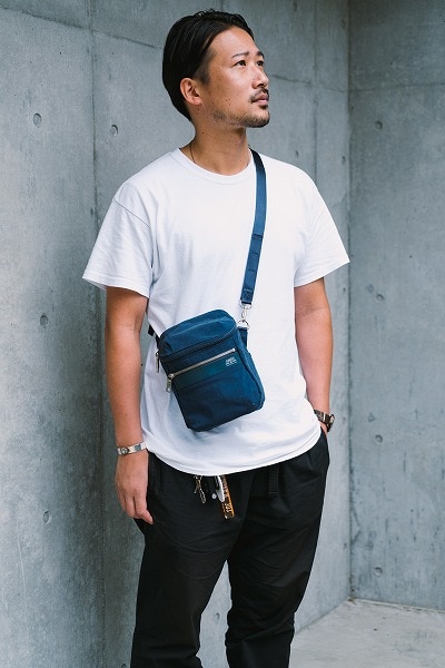 AS2OV / アッソブ SHRINK NYLON SHOULDER|UNBY GENERAL GOODS STORE