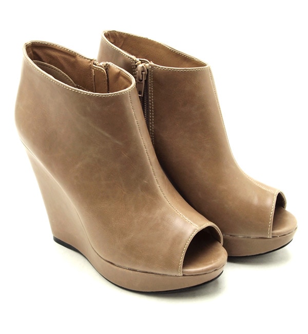 atm & atg WEDGE BOOTIE