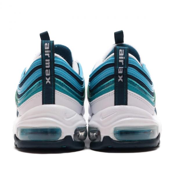 NIKE AIR MAX 97 SE WHITE/SPRT TEAL-NGHTSHD-BL FRY 19SU-S|atmos 
