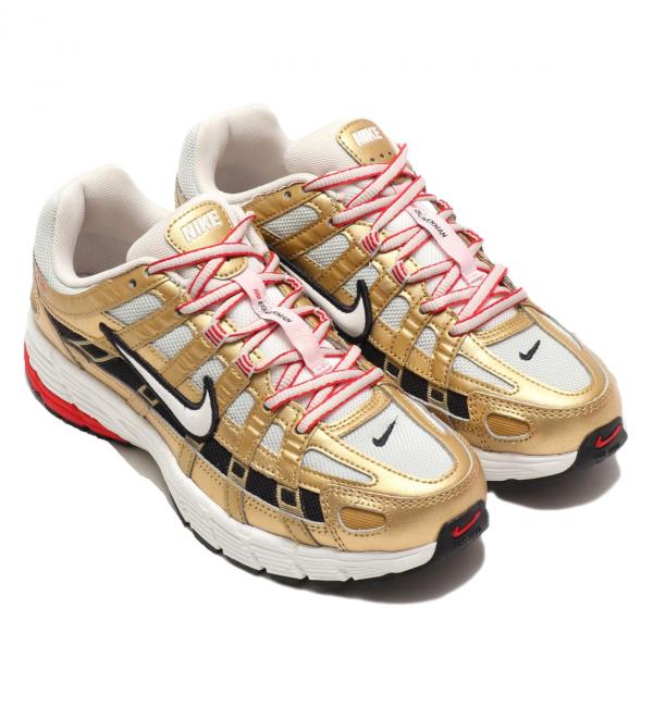 NIKE W P-6000 LIGHT BONE/SUMMIT WHITE-METALLIC GOLD 19HO-I|atmos