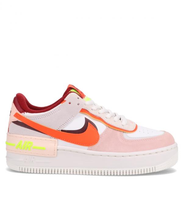 nike air force 1 red orange