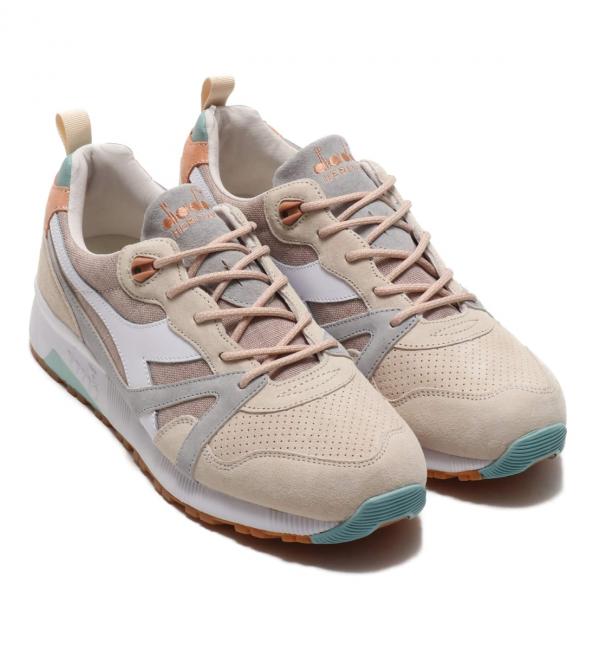 DIADORA N9000 H DESERT BEIGE MOON POWDER 20SP-I|atmos pink