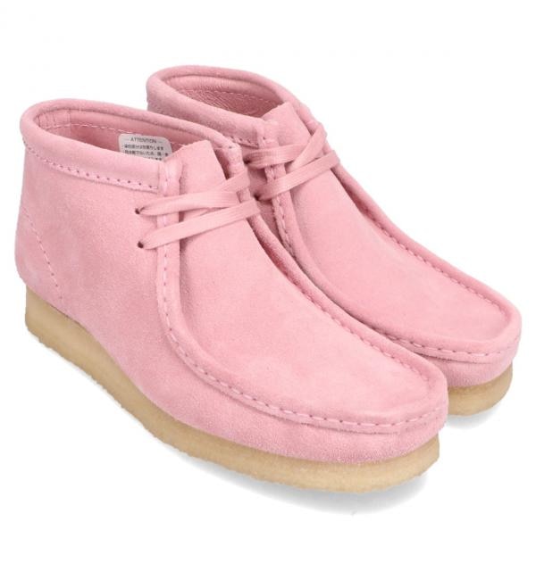 Clarks Boot Rose Suede Rose Suede pink(アトモス