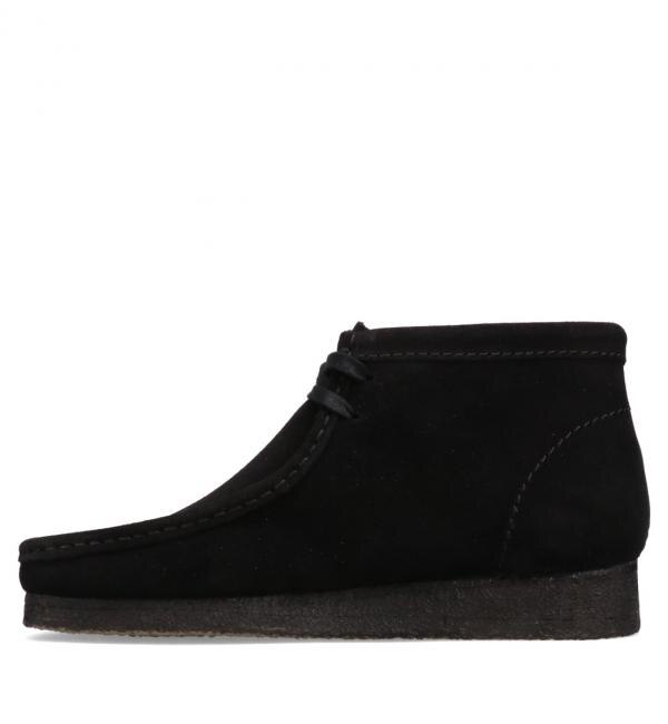 Clarks Wallabee Boot Black Sde Black Sde 22SP-I|atmos pink