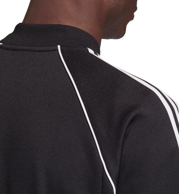 Adidas sst black clearance & white track jacket