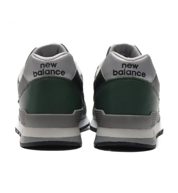 new balance leder green