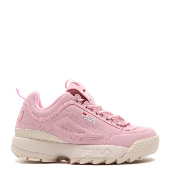 women's fila disruptor 2 pink and white