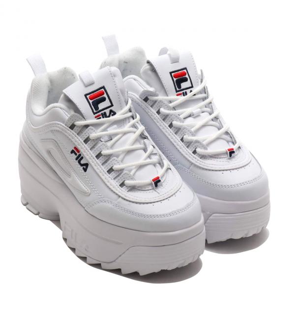 FILA DISRUPTOR 2 WEDGE WOMENS WHITE/FILA NAVY/FILA RED 21SS-I