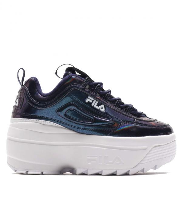 navy blue fila disruptor 2