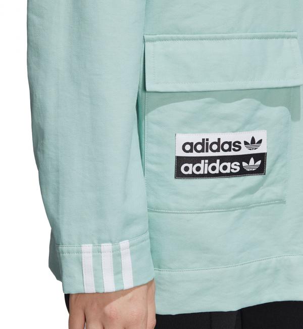 pink and green adidas jacket