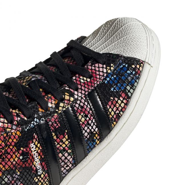 Adidas superstar outlet w multicolor