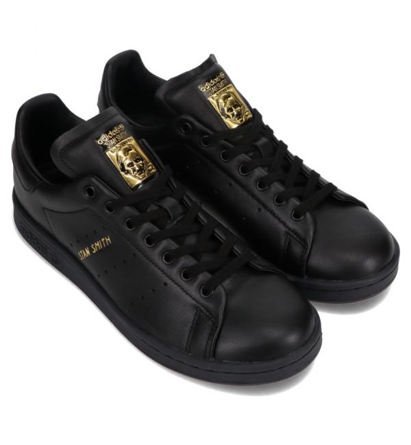 adidas stan smith black gold