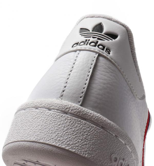 Adidas superstar 80s white clearance scarlet