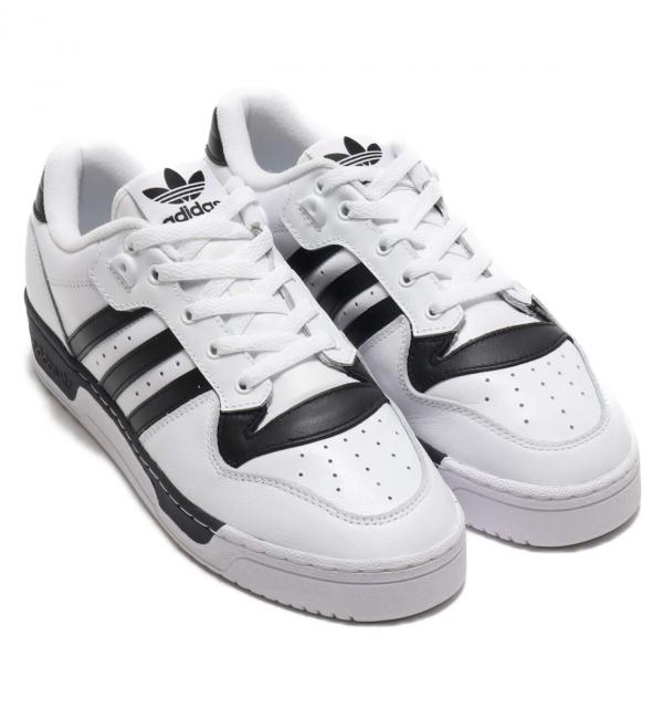adidas RIVALRY LOW FOOTWEAR WHITE FOOTWEAR WHITE CORE BLACK 20SS I