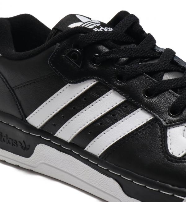 adidas originals rivalry low black and white