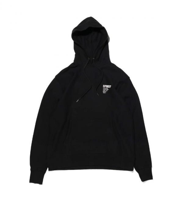 FREI RECEIPT HOODIE BLACK 20SP-I