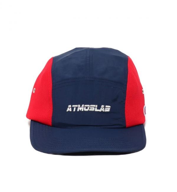 CHAMPION x ATMOS LAB NYLON MESH CAP NAVY 19SS-S|atmos pink