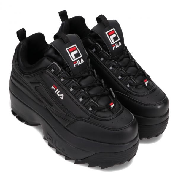 black fila disruptor womens