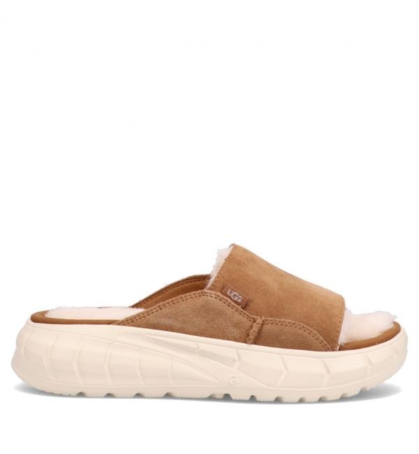 UGG Westsider Slide CHESTNUT SUEDE 21SS-I|atmos pink(アトモス