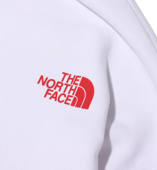 THE NORTH FACE KARAKORAM RANGE CREW WHITE 21SS-I|atmos pink