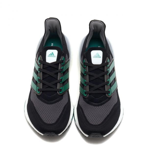 adidas ULTRABOOST 21 CORE BLACK/SAB GREEN/GRAY FIVE 21SS-I|atmos