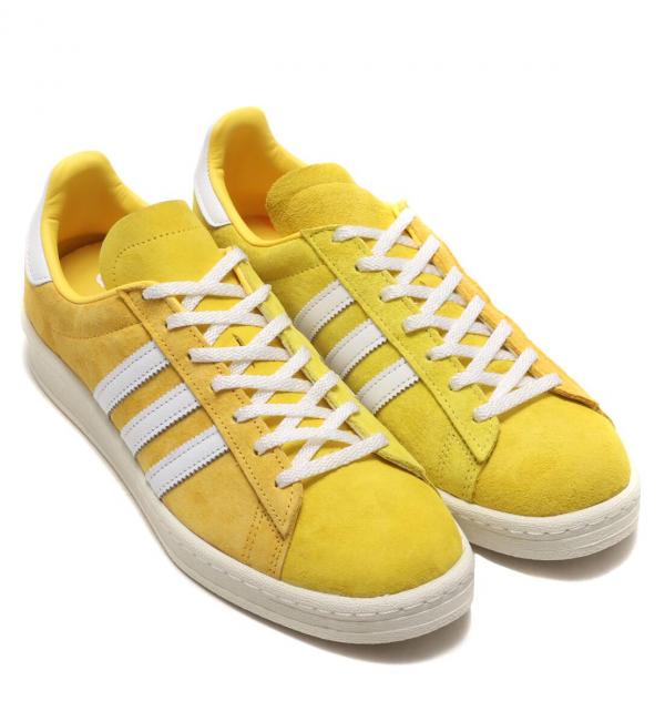 adidas CAMPUS 80s BOLD GOLD/FOOTWEAR WHITE/YELLOW 21SS-I|atmos