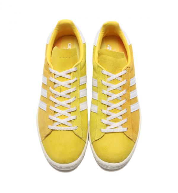 adidas CAMPUS 80s BOLD GOLD/FOOTWEAR WHITE/YELLOW 21SS-I|atmos