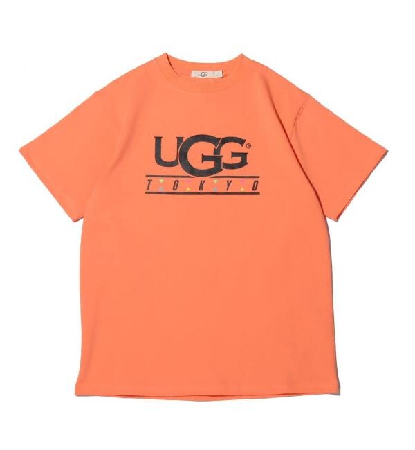 ＜アイルミネ＞【アトモス ピンク/atmos pink】 UGG TOKYO トライアングルTシャツ ORANGE 21SS-I