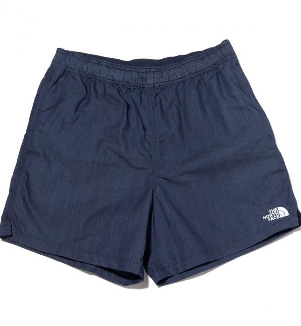 THE NORTH FACE NYLON DENIM VERSATILE SHORT NYLON INDIGO DENIM 21SS