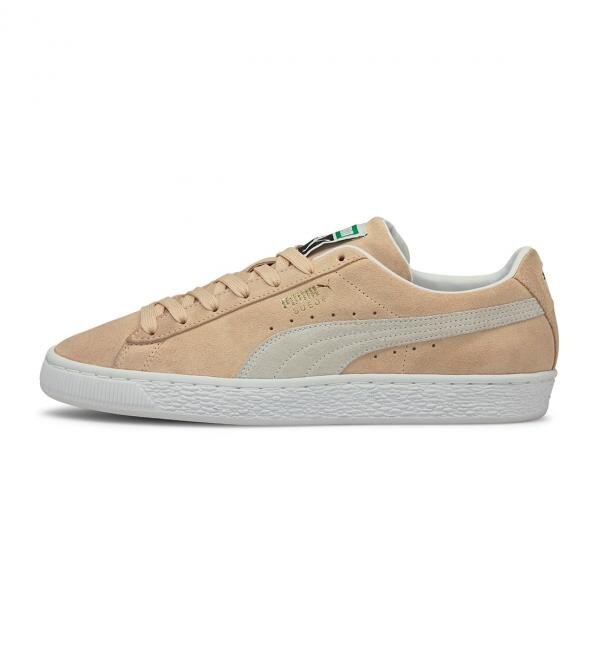 PUMA SUEDE CLASSIC XXI Shifting Sand-Puma White 21SU-I|atmos pink