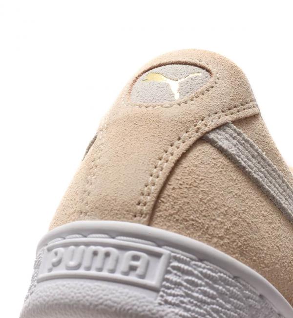 PUMA SUEDE CLASSIC XXI Shifting Sand-Puma White 21SU-I|atmos pink