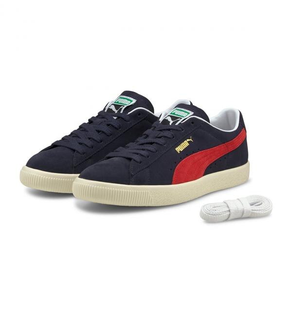 puma clyde navy