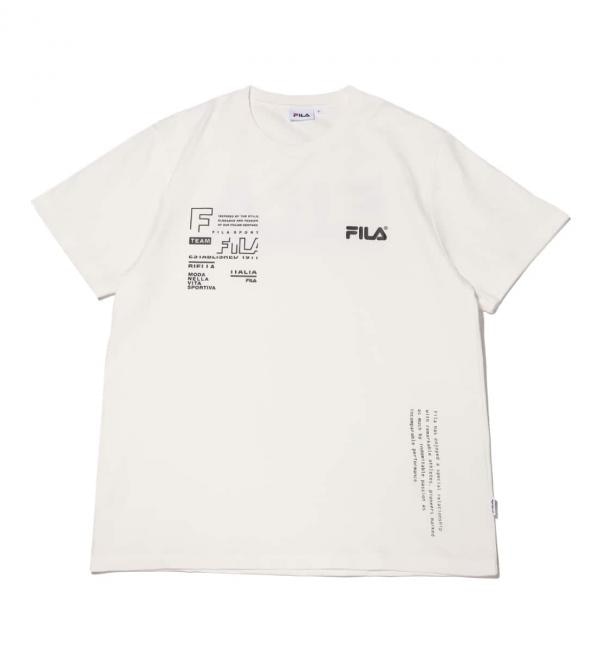 Fila Bts着用モデル Tシャツ White 21ss I Atmos Pink アトモス ピンク の通販 アイルミネ