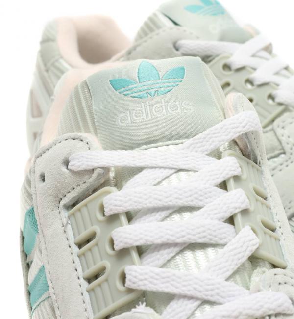 adidas ZX 8000 LINEN GREEN FADE OCEAN HALO GREEN 21FW I atmos pink